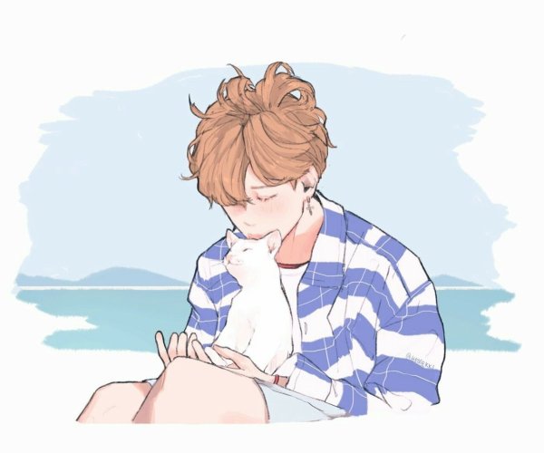 Милые арты БТС Чимин