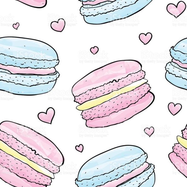 Макаруны для срисовки