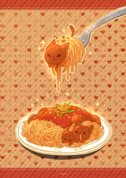 Милые арты еды