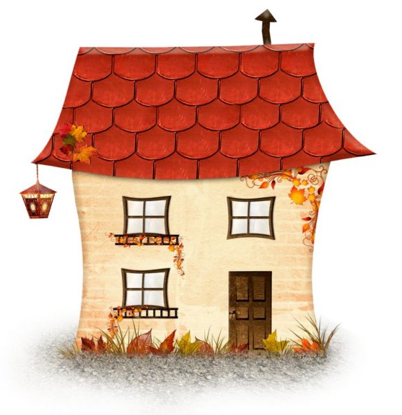 Дом мультяшный