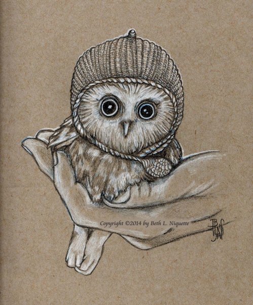 Совушка скетч