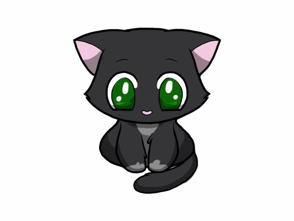 Котики для срисовки