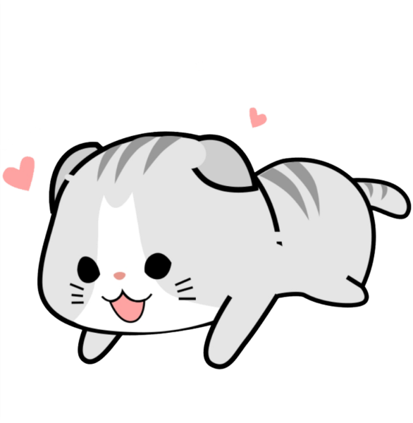 Кавайные котики с едой