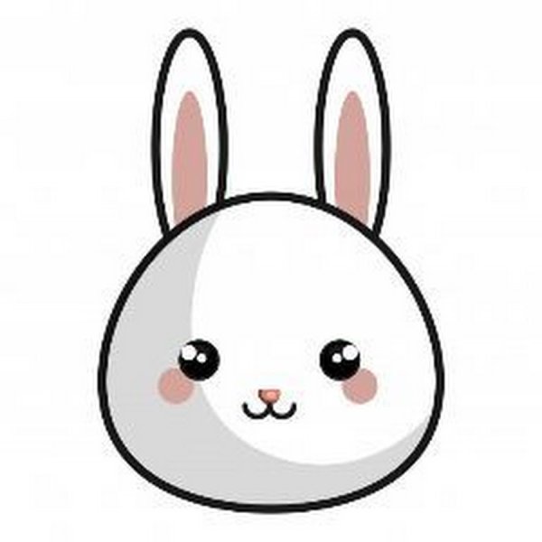 Заяц кролик морда кавай