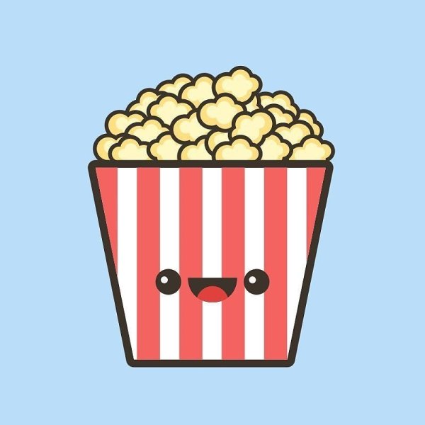 Попкорн для срисовки