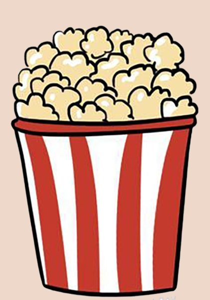 Попкорн для срисовки