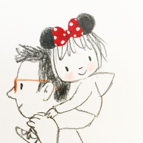 Милые рисуночки для папы