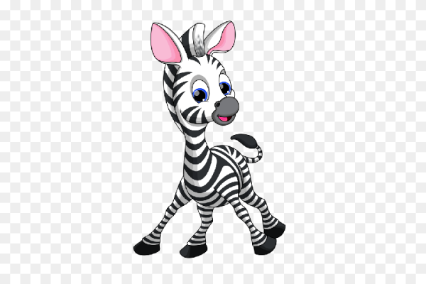 Зебра иллюстрация милая