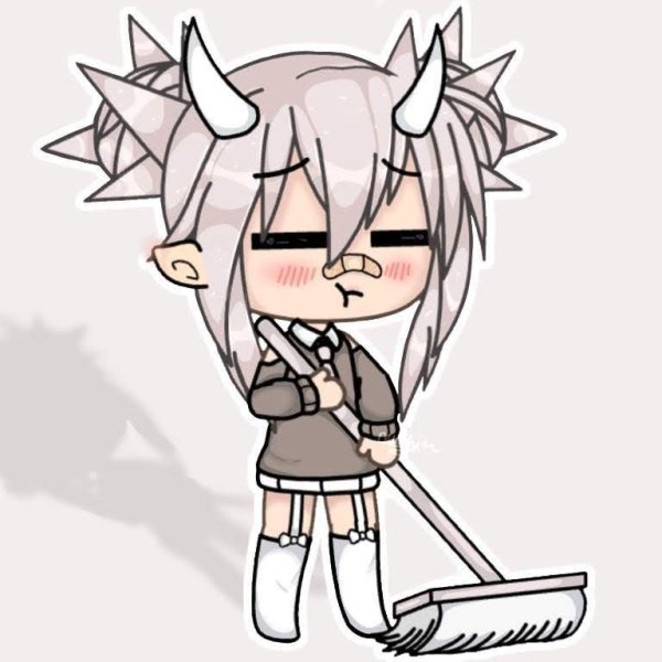 Гача лайф арт Чиби