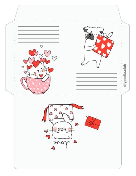 Красивые конверты для писем