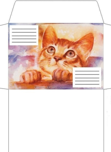 Красивый конверт