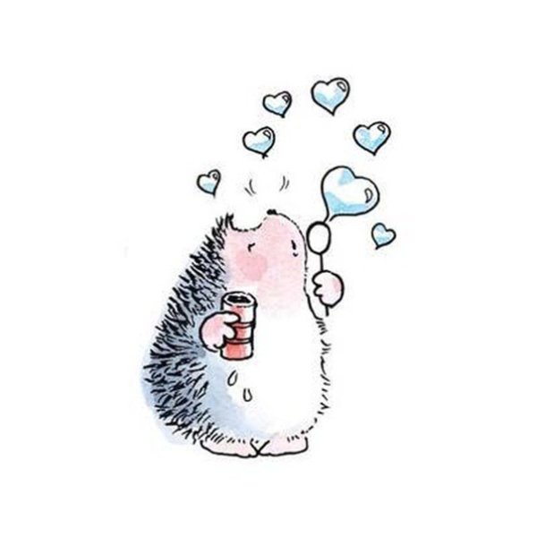 Милый Ежик рисунок