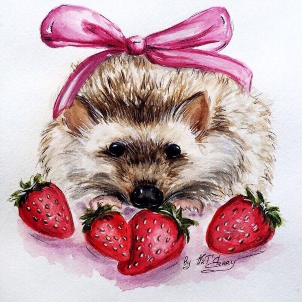 Ёжик на аву