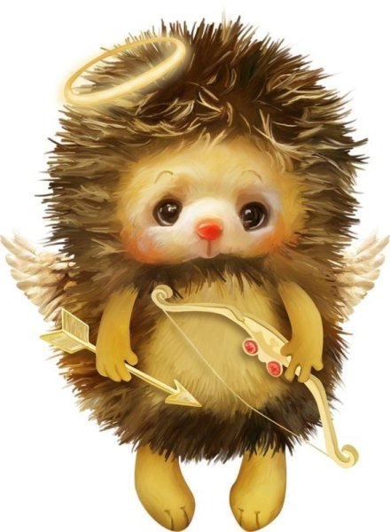 Милый Ежик рисунок