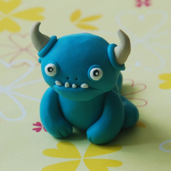 Милые фигурки из пластилина