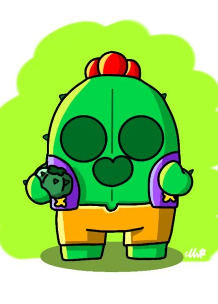 Милый Спайк Brawl Stars