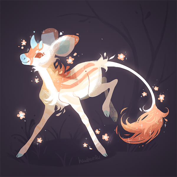 Мифический олень милый