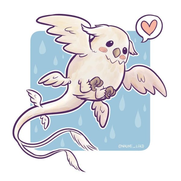 Магические животные карандашом