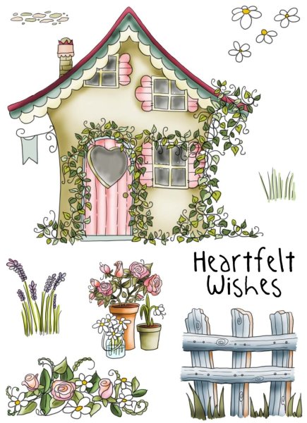 Фоны для декупажа чайного домика