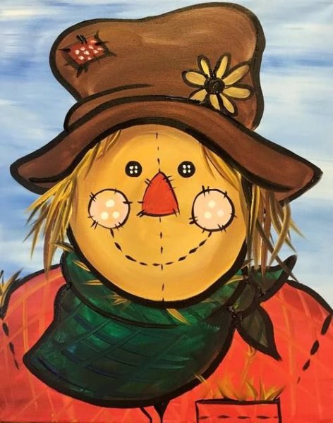 Пугало тату эскиз