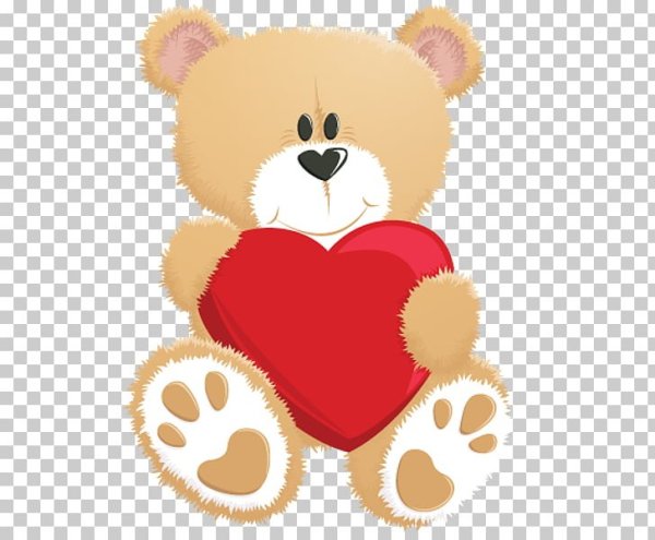 Медвежонок с сердечком