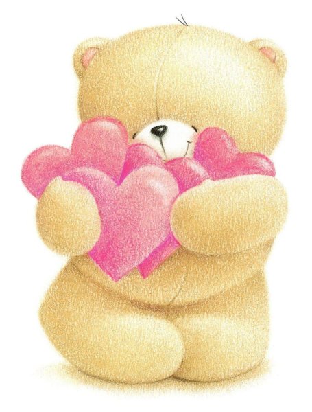 Мишка Тедди девочка с сердечком