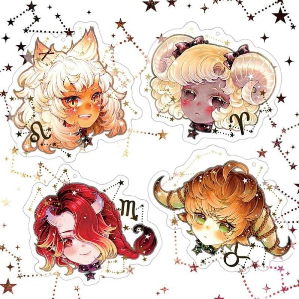 Аниме знаки зодиака