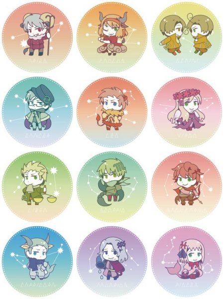 Милые знаки зодиака