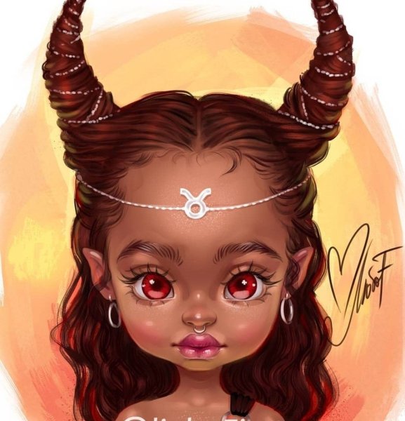 Телец в виде человека