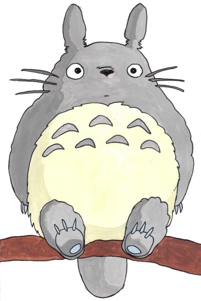 Рисунки аниме Тоторо