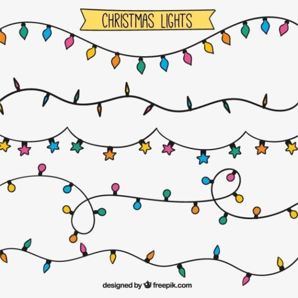 Рисование гирлянды