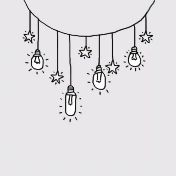 Гирлянда эскиз