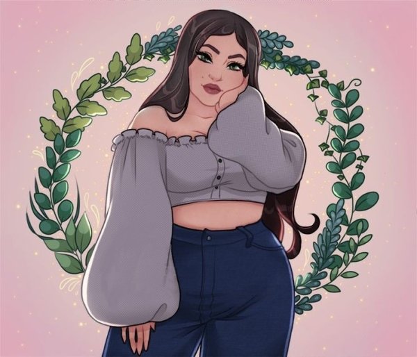 Арты пухленьких девушек