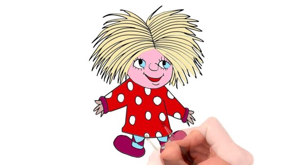 Домовенок Кузя рисунок