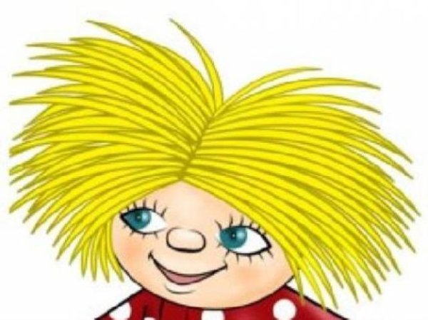 Домовёнок Кузя на белом фоне