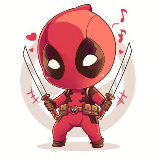 Дэдпул мультяшный милый