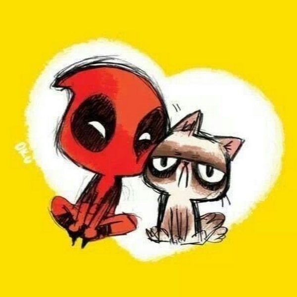 Дэдпул рисунки милые