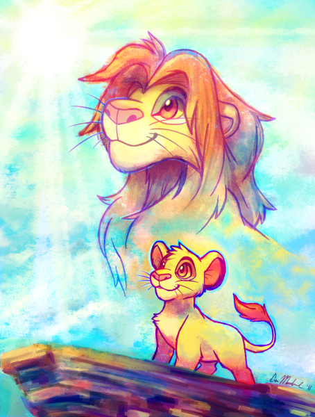 Симба Король Лев аниме