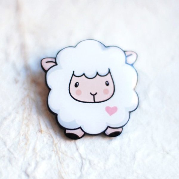 Барашек для срисовки