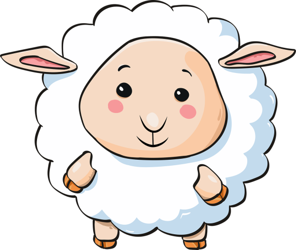 Барашек мультяшный
