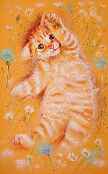 Аннет Логинова картины коты