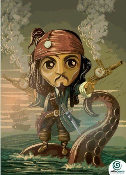 Пираты Карибского моря фан арт