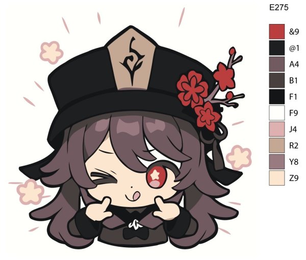 Геншин Чиби Стикеры