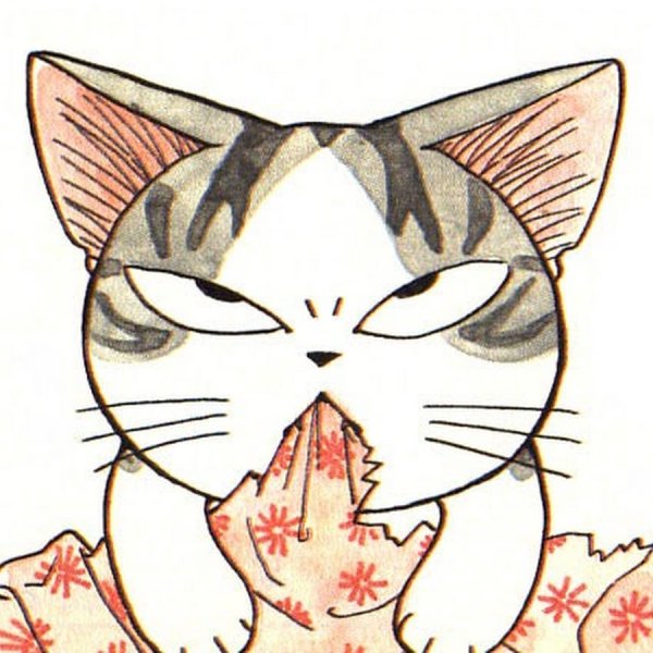 Кавайный кот злой