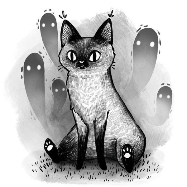 Мифические кошки Нэкомата