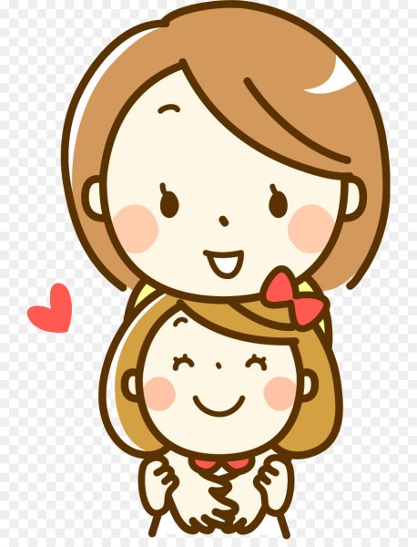 Дочь мультяшная