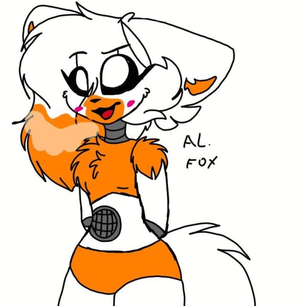 Рисунки для срисовки ФНАФ лолбит