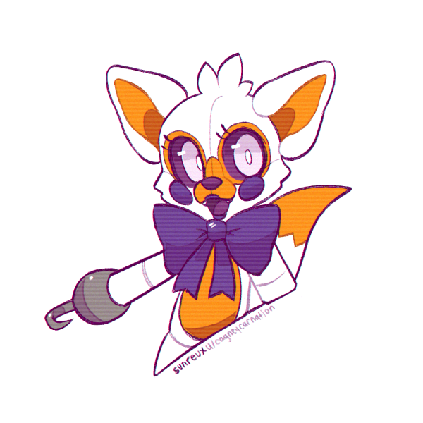 Лолбит арт ФНАФ милашка