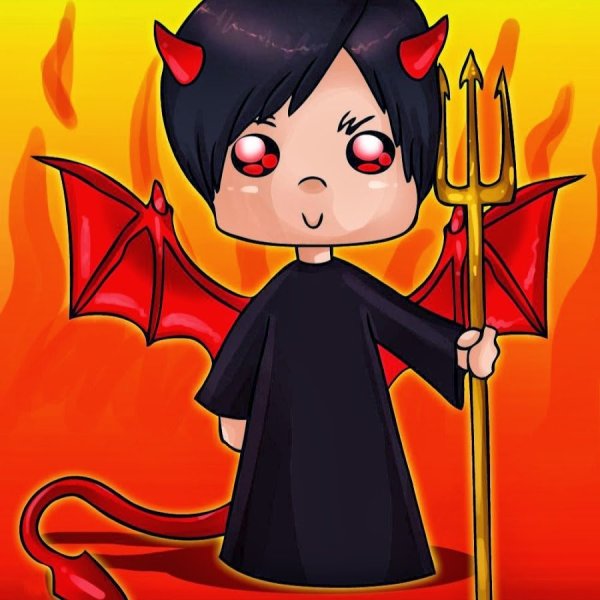 Дьявол мультяшный