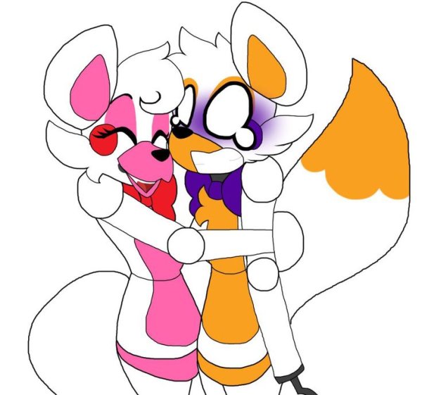 Funtime Foxy and Lolbit Art